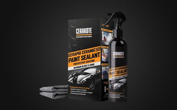 Lackförsegling Cerakote Rapid Ceramic Paint Sealant Kit